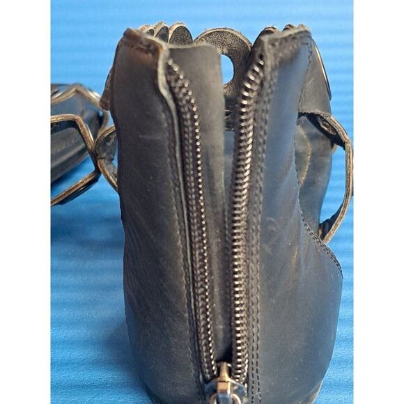 Jessica Simpson Women's Korva Black Flat Gladiator Sandals Size 8.5 - Picture 6 of 12